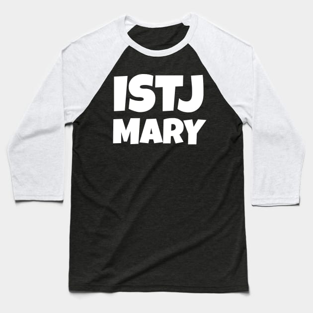 Personalized ISTJ Personality type Baseball T-Shirt by WorkMemes